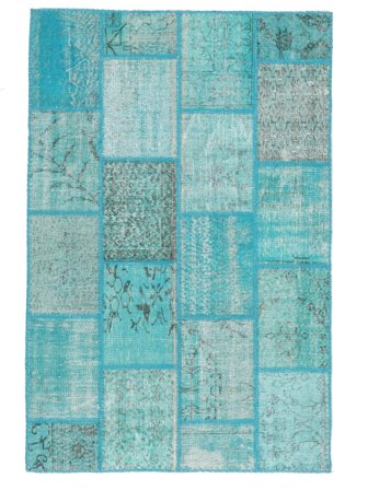 Tapis Patchwork 118X177 (Laine, Turquie)