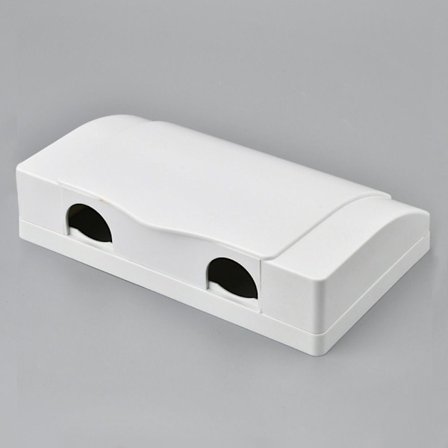 Strömbrytare Skyddskåpa Uttag Vattentät Box VIT