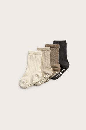 Kappahl | Babystrumpor i 4-pack | Beige