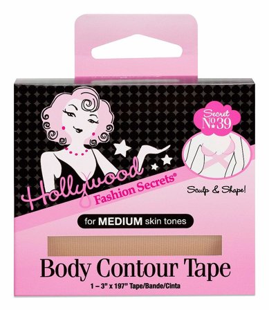 Hollywood Fashion Secrets Body Contour Tape 5 m Medium, Tøj & Bolig, Bh'er, Øvrige