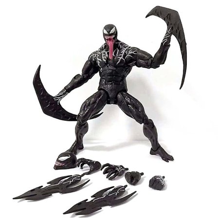 Venom Spider-Man -hahmo Action Toy Yamaguchi Marvel Legends Series Collection -malli Vaihtoehtoisilla Oksilla