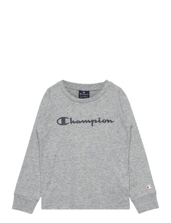 Long Sleeve T-Shirt Sweat-shirt Genser Grå Champion