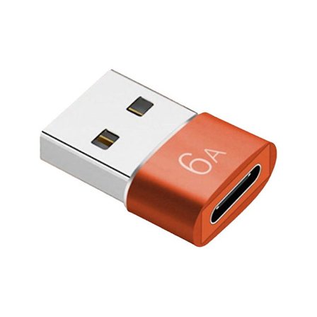 Mini hurtigladende Type-C-adapter 6A Type-C hunn til USB 3.0 hann-konverter OTG-kontakt for lader