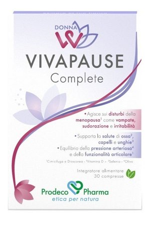 Donna W Vivapause Complete 30 Compresse