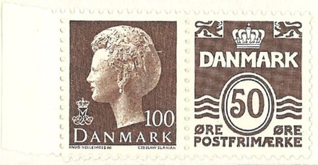 Danmark - AFA 571aux i hæfte