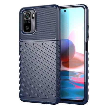 Thunder Xiaomi Redmi Note 10S / Xiaomi Redmi Note 10 skal - Blå