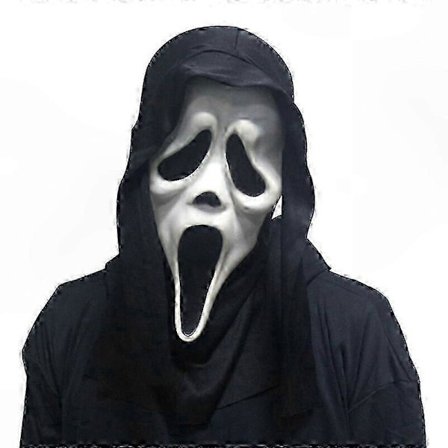 Halloween-haamunaamio aikuisille, Scream-cosplay-naamio, karmiva asuste
