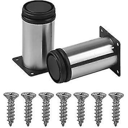 4 stk Metallmøbelbein Justerbare Bordbein 10 cm