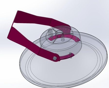 SYNERGY Spot Pendelleuchte UFO zub. Wandhalterung für UFO size M Bügel lang