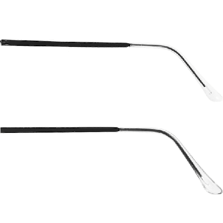 1 Par Metallben for Briller Erstatninger Stenger Innfatninger Brillearmer Erstatning Brilledeler