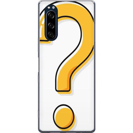 Kompatibelt Mobildeksel til Sony Xperia 5 Spørsmålstegn
