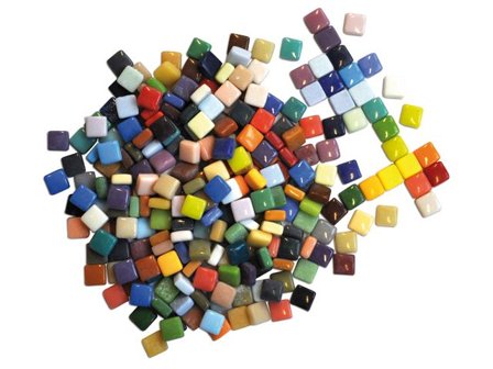 PLAYBOX Porslinsmosaik 10 x 10mm 625/fp - Lyreco - Skola och förskola - Hobbymaterial - Pyssel