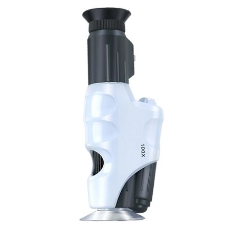 Bærbar håndholdt mikroskop for barn Mini mikroskop Vitenskap Eksperimentleketøy Pedagogisk leketøy Barns utendørsleker