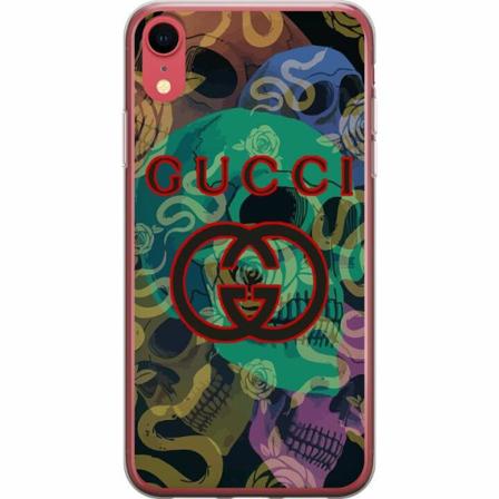 Apple Iphone Xr Genomskinligt Skal Skull
