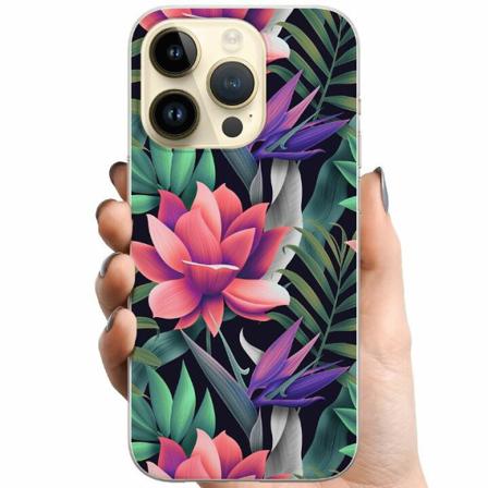 Apple Iphone 14 Pro Tpu Mobilskal Blommor