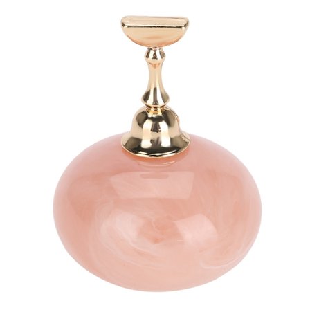 Magneettinen kultainen pohja vaaleanpunainen kynsitaide kärjen pidike manikyyri näyttö harjoitteluteline