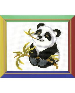 Stickpackung Bild Panda
