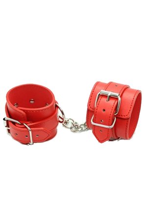 TOYZ4LOVERS Red Wrist Cuffs - Woome.pl