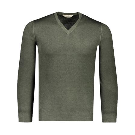 Gran Sasso, Sweater Groen, Heren, Maat:L,wol
