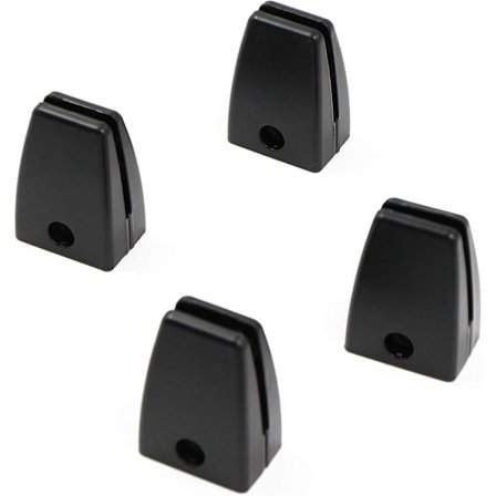 Glas Klemmer Til Hylde Glas Holder Klemme Klemmer Sæt Af 4 Heavy Duty Aluminium Legering Holdere Skrivebords Tilbehør Møbel Tilbehør Holdbar Og 