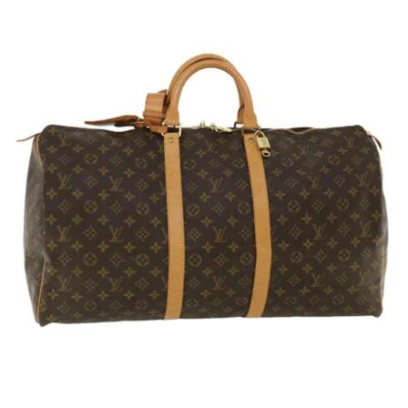 Louis Vuitton Vintage Pre-owned Weekend Väska brun, unisex Vintage Väskor, unisex, Storlek: ONE SIZE