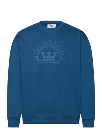 WOOD WOOD Noel Resort Sweatshirt Gots - Blue - S