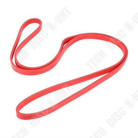 Motståndsband - TD - Träningsgummiband - Röd - 60cm - Fitness