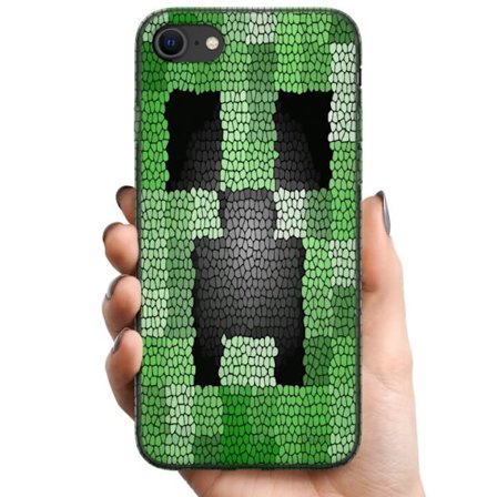 Kompatibelt Mobilskal till Apple Apple iPhone 8 Creeper / Minecraft