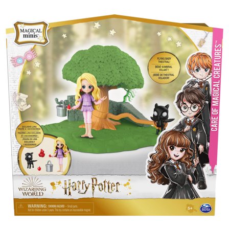 SPINMASTER Wizarding World Harry Potter - Hogwarts Pflege magischer Geschöpfe Spielset mit exklusiver Luna Lovegood Sammelfigur