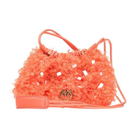 Pinko, Shoulder Bags Pomarańczowy, Kobieta, Rozmiar: ONE Size