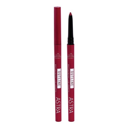 ASTRA MAKEUP OUTLINE WATERPROOF lip pencil 0008 - ROYAL BURGUNDY 0,35g - Matita labbra