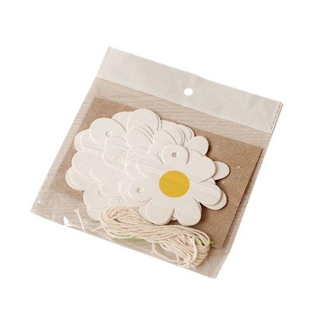 2Pack White Daisies Pull Flowers Krysantemumflagga