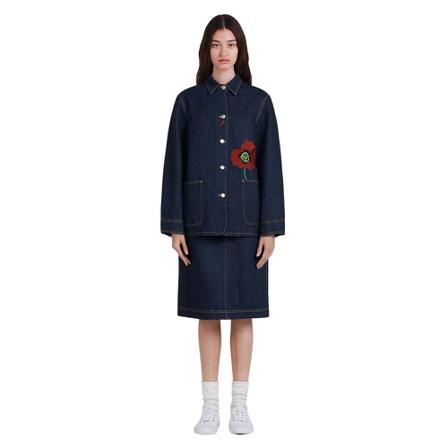Kenzo Denim Jakke Blå, Dame