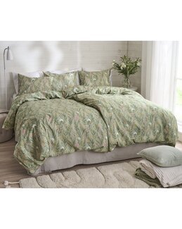 Påslakanset Giselle 2 d Grön - Linea