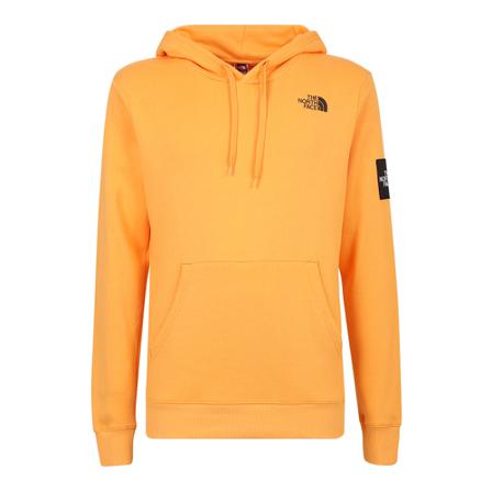 The North Face Logo print hoodie Orange, Herre, Størrelse: S