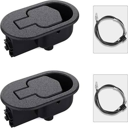 2-pak Recliner Reservedele, Holdbar Recliner Frigivelseshåndtag - 120mm