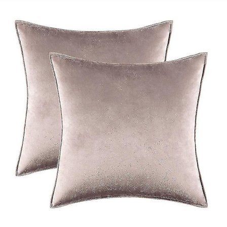 Hjemmedekoration Dækket Fløjl Pudebetræk, Super Blød Plushet Lændepude