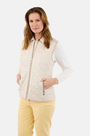 BRANDTEX - Vest - Sand - Quiltet