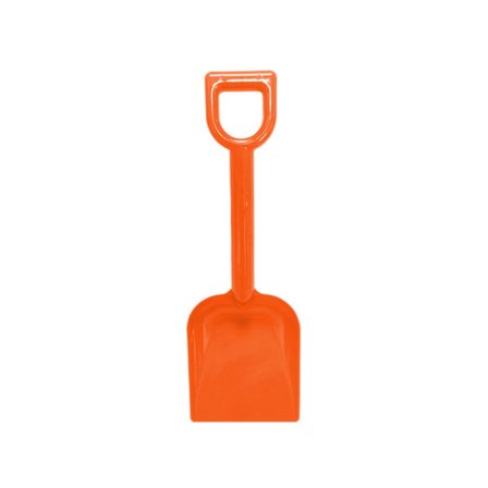 Barnens spade strandleksak söt diy sand snö grävverktyg födelsedagspresenter för pojke och flicka för (orange)