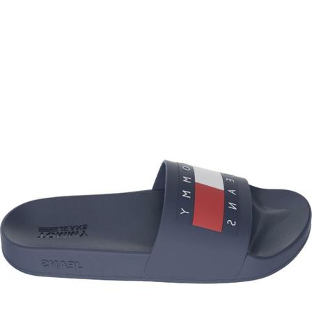 Tommy Jeans, flag pool sliders Niebieski, Kobieta, Rozmiar: 41 EU