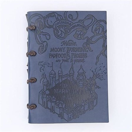 Vintage PU Läder Anteckningsbok Skola Anteckningsbok Resa Daglig Anteckningsblock Anteckningsböcker (Färg: A, Storlek: B5 14X19. 2CM)