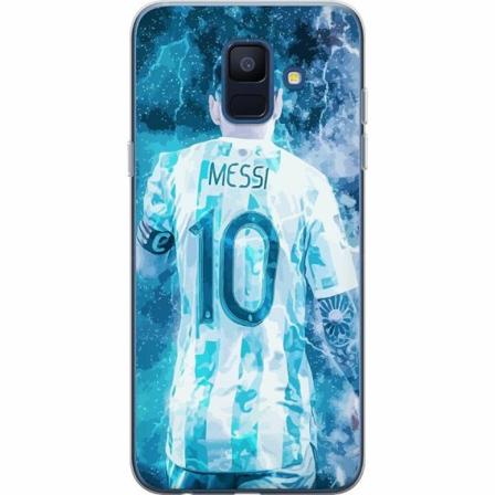 Samsung Galaxy A6 (2018) Genomskinligt Skal Lionel Andrés Mes