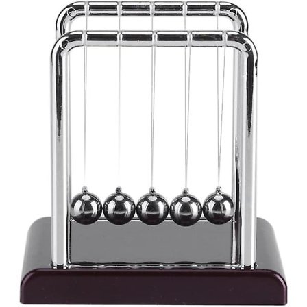 Newtons vugge Balanse Stålkuler Fysikk Pendelkule