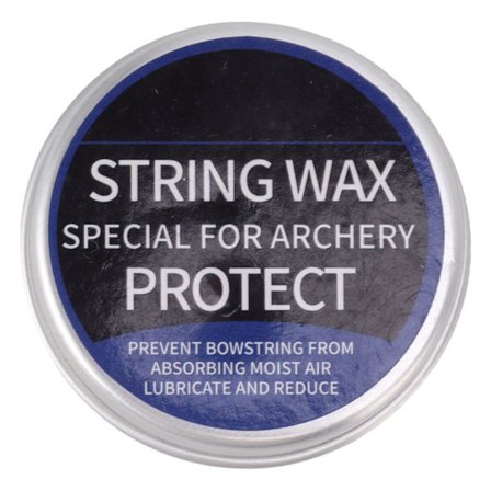 Buebue-voks for pilestreng - Beskyttende voks for bueskyting, reduserer friksjon og forhindrer slitasje