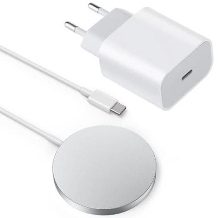 CQBB 25W PD vegglader + rask trådløs lader for Samsung Galaxy S23 Ultra S22 Plus S21 S20 S10 S9 S8 - Induksjonslader