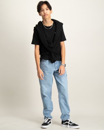 LMTD NLMNIZZA DNM DAD PANT Blå Jeans Gutt - Kids Brand Store
