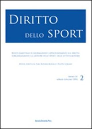 Diritto dello sport (2010). Vol. 2 NA