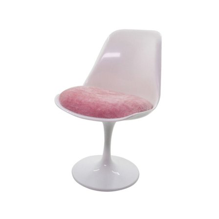 Dukkestol med rund ben Miniature roterende fritidsstol 7 7