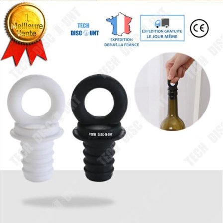 Bouchon sous vide - TD - Original - Återanvändbar silikon - Vinbevarande - Kvalitetsskydd