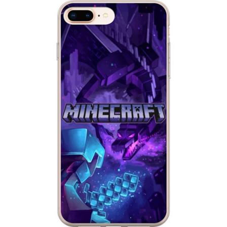 Apple iPhone 7 Plus Gjennomsiktig deksel Minecraft